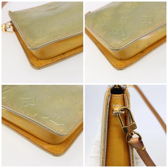 LOUIS VUITTON Monogram Vernis Lexington Accessory Pouch Gris - Picture 12 of 15